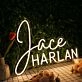 Jace Harlan Yellow Neon Sign