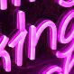 Stop Thinking Start Drinking First 8 Kombucha Neon Sign