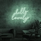 Hello Lovely Neon Sign