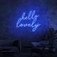 Hello Lovely Neon Sign