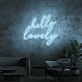 Hello Lovely Neon Sign