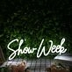 Show Week White Neon Sign