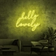 Hello Lovely Neon Sign