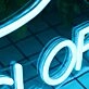 Crown Of Glory Blue Neon Sign