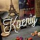 Koenig White Neon Sign