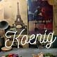 Koenig White Neon Sign