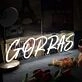 Gorras White Neon Sign