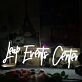 Leap Event Center White Neon Sign