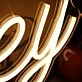 Wine And Whiskey Yellow Neon Sign