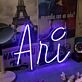 Ani Blue Neon Sign