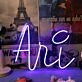 Ani Blue Neon Sign