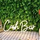 Cash Bar Yellow Neon Sign