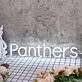 Panthers White Neon Sign