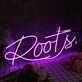 Roots Purple Neon Sign