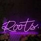 Roots Purple Neon Sign