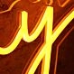 Nurry Orange Neon Sign