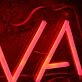 AVAYA Red Neon Sign