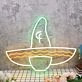 Mexico Sombrero Hat Custom Neon Sign