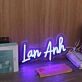 Lan Anh Blue Neon Sign