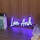 Lan Anh Blue Neon Sign