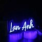 Lan Anh Blue Neon Sign