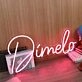 Dimelo Red Neon Sign
