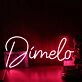 Dimelo Red Neon Sign