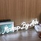 Makeup By Ash White Neon Sign