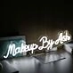 Makeup By Ash White Neon Sign