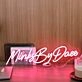 Minks By Daee Red Neon Sign