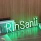 RihSanii Green Neon Sign