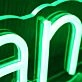 RihSanii Green Neon Sign