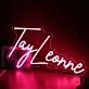 Tay Leonne Red Neon Sign