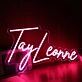 Tay Leonne Red Neon Sign