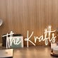 The Krafts Yellow Neon Sign