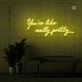 Neon Signs of Life Quote