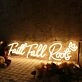 Faith Full Roots Yellow Neon Sign