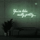 Neon Signs of Life Quote