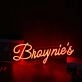 Brownie's Red Neon Sign