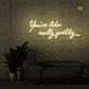 Neon Signs of Life Quote
