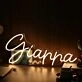 Gianna Yellow Neon Sign