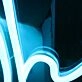 Oh Hello Blue Neon Sign