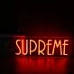 Supreme Red Neon Sign
