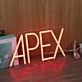 Apex Red Neon Sign