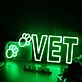 Vet Green Neon Sign
