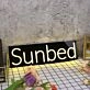 Sun bed Yellow Neon Sign