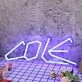 Cole Blue Neon Sign