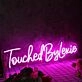 Touched By Lexie Purple Neon Sign