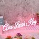 Ava Leigh King Red Neon Sign