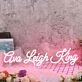 Ava Leigh King Red Neon Sign